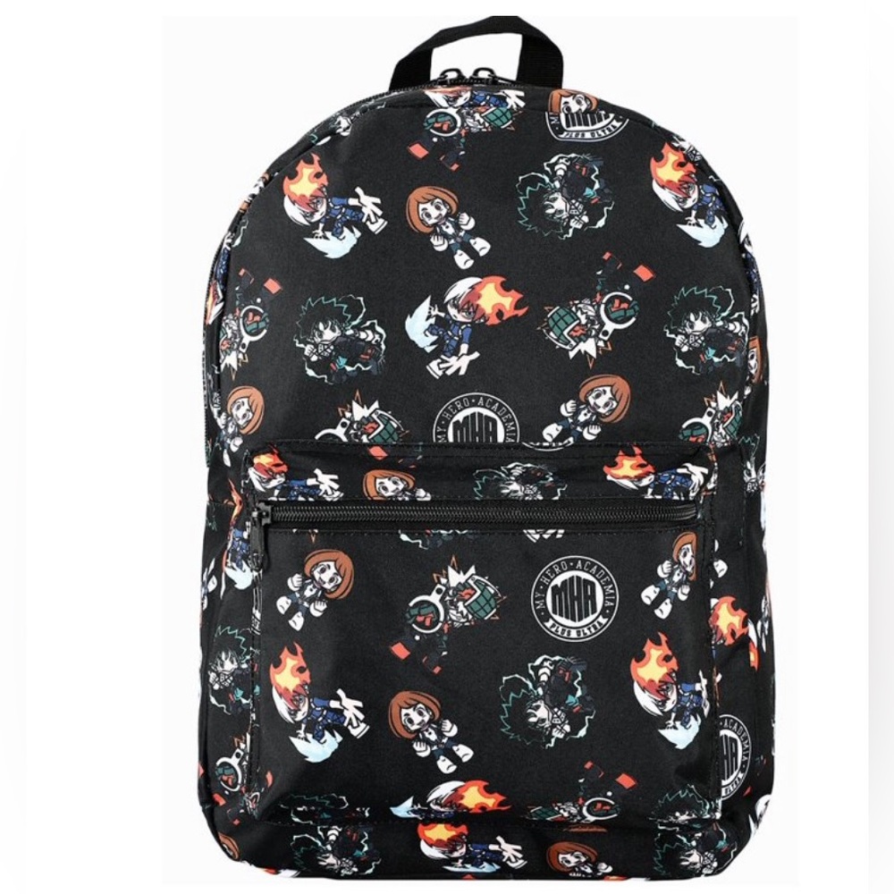 🆕 My Hero Academia Exclusive Backpack Black Canvas